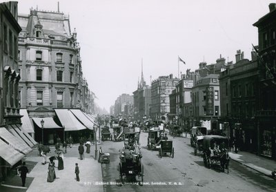 Oxford Street, London, Blick nach Osten von English Photographer